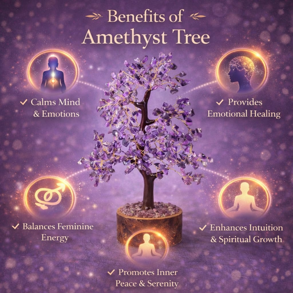 Amethyst Tree (300 Beads)