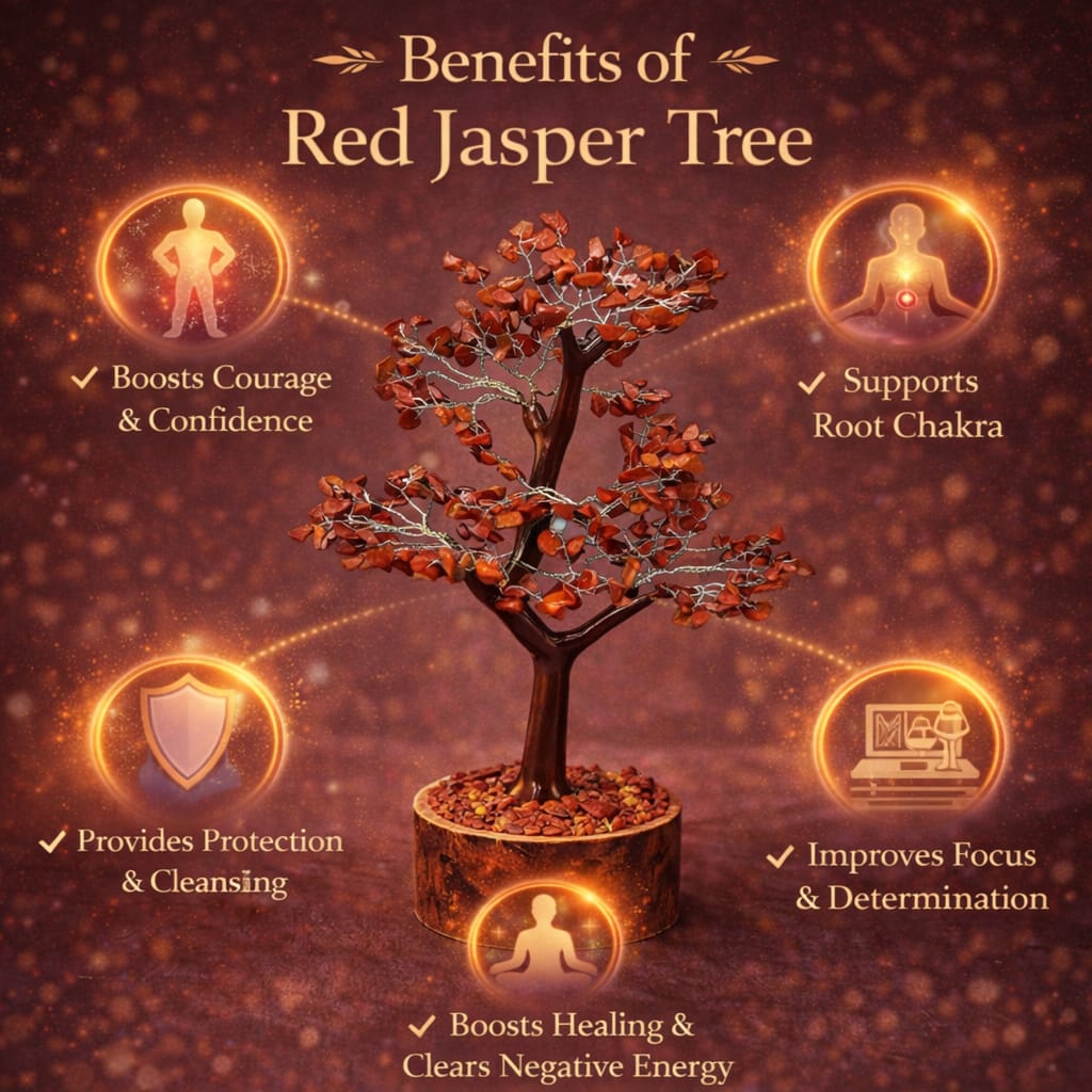 Red Jasper Tree (300 Beads)