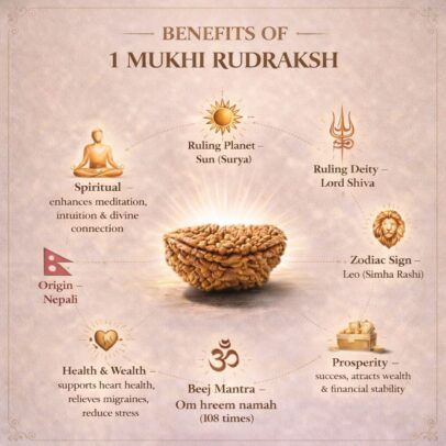 1 Mukhi Rudraksha